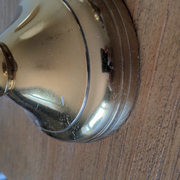 BNWT Chesterfield Brass finish Candle Holders New Creative Co-Op wedding decor - Picture 7 of 8